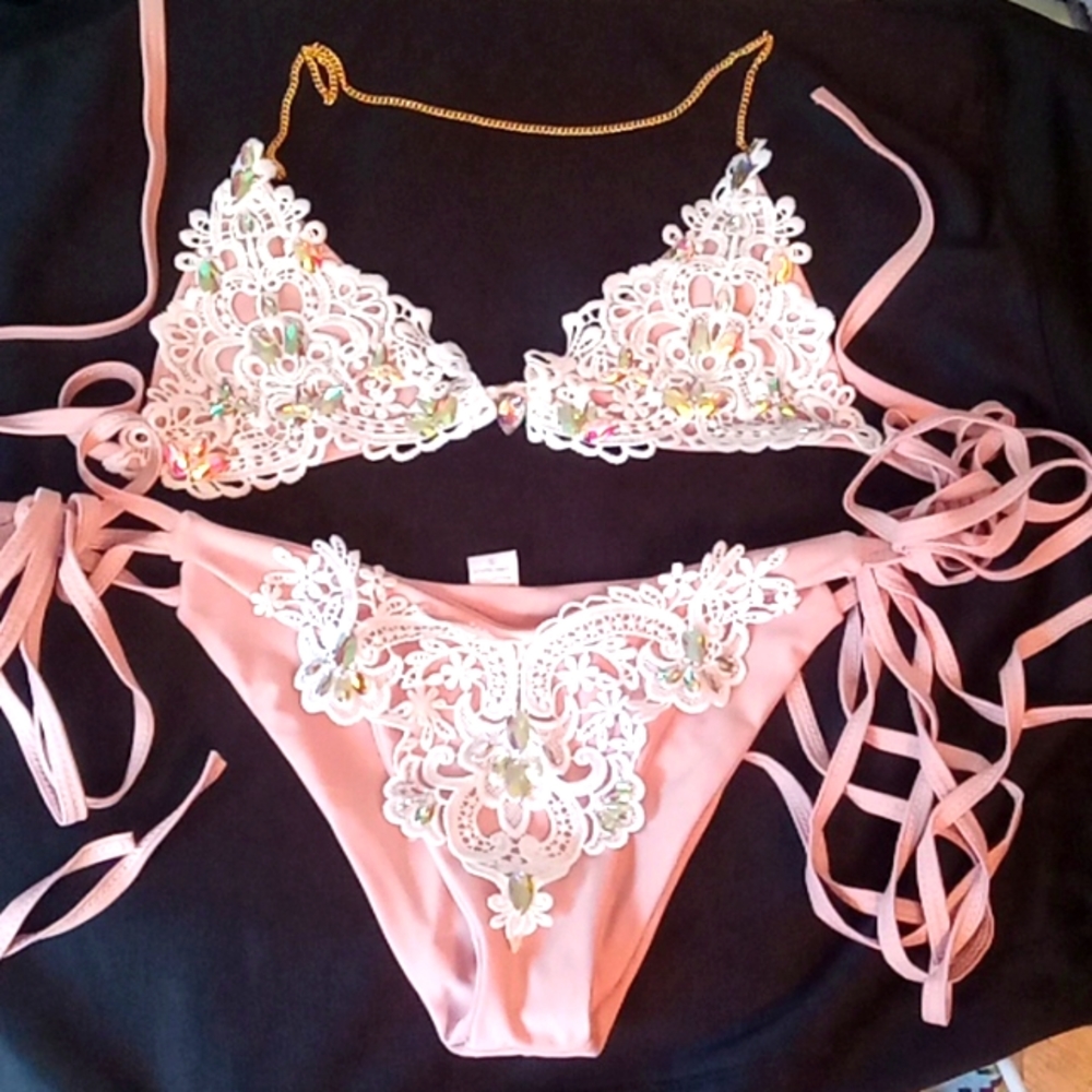 Women's swimsuit with gems size small